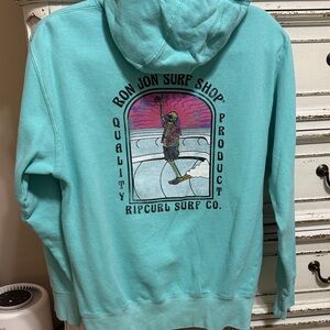 Rip Curl Ron Jon Skelly Aqua Hoodie